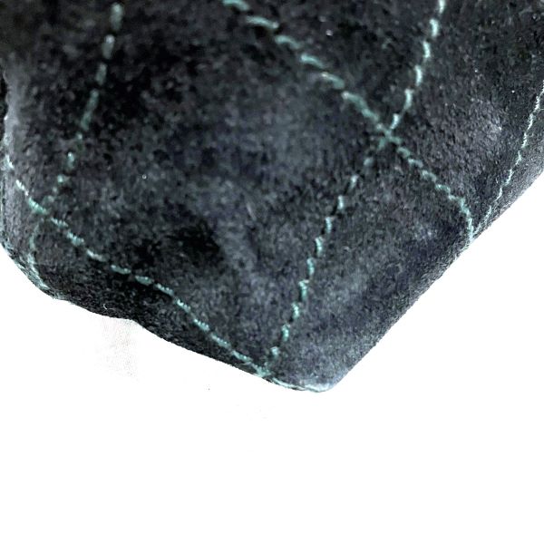 Chanel Coco Mark Wild Stitch Suede Leather Tote Bag