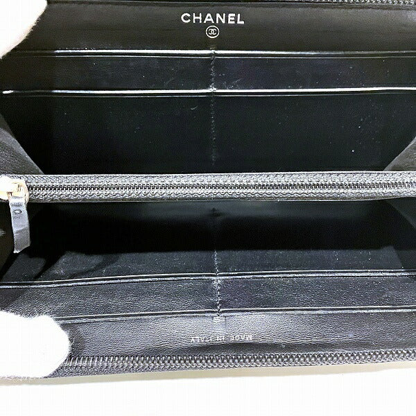 Chanel Matelasse Leather Long Wallet