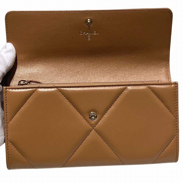 Chanel Matelasse Lambskin Long Wallet