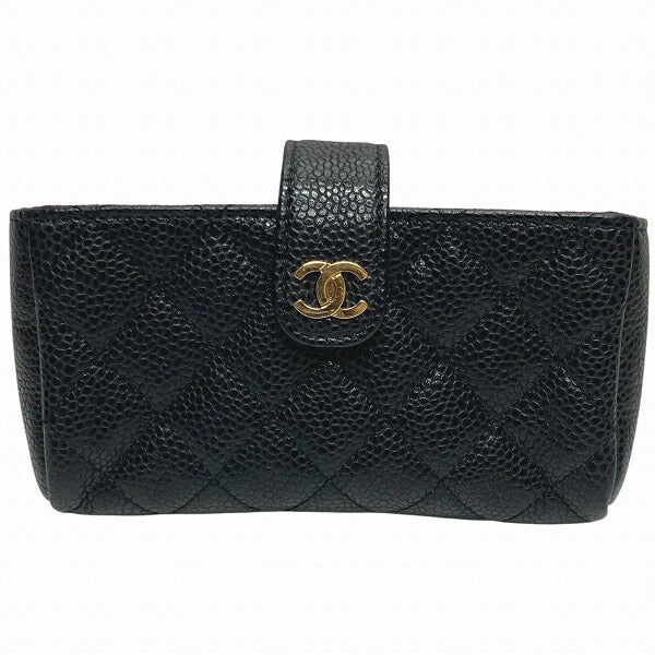 Chanel Matelasse Caviar Pouch Bag
