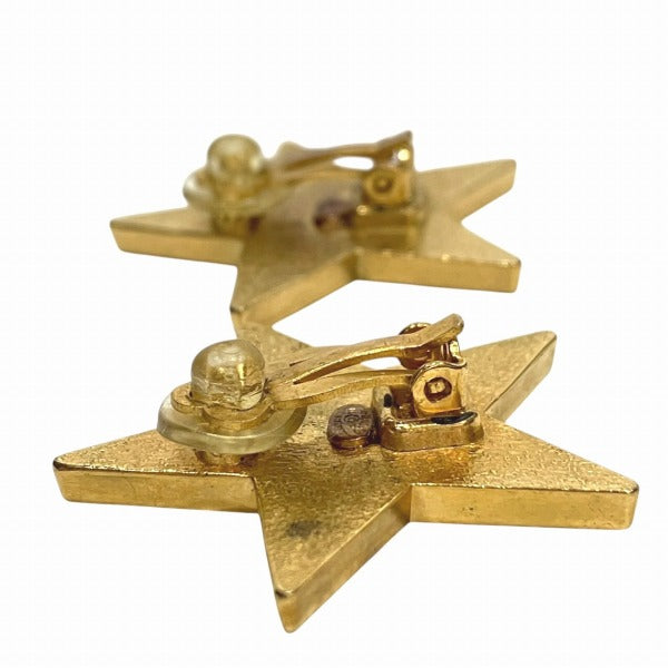 Chanel Coco Mark Star Earrings