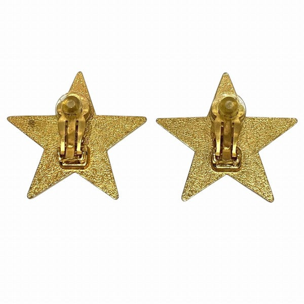 Chanel Coco Mark Star Earrings