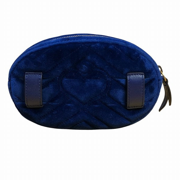 Gucci Marmont Velour Waist Bag Leather Travel Bag Bag 1