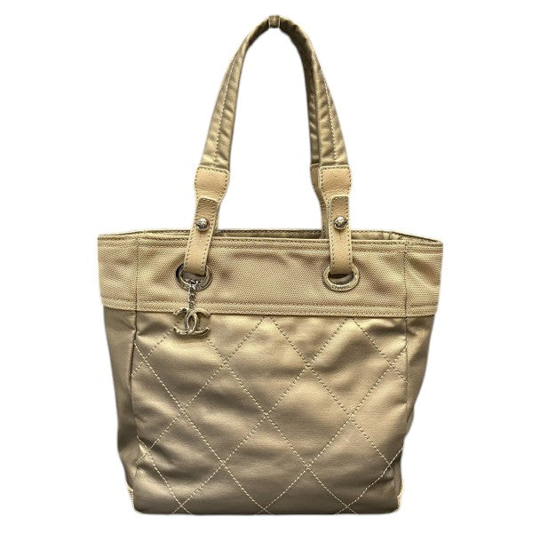 Chanel Paris Biarritz Pvc Canvas Tote Bag