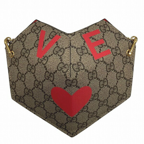 Gucci Heart Supreme Shoulder Bag Small