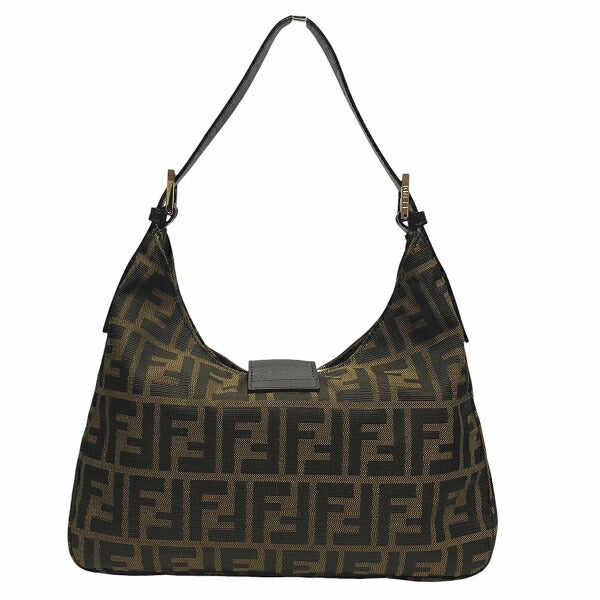 Fendi Zucca Shoulder Bag Canvas Shoulder Bag 2