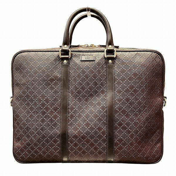 Gucci Diamante Business Bag Leather Travel Bag