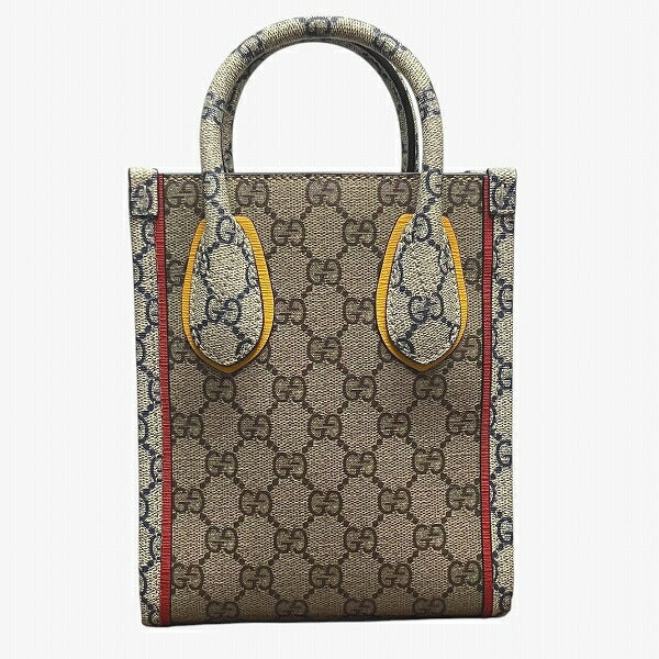 Gucci Supreme 2Way Bag Leather Travel Bag 2Way Bag