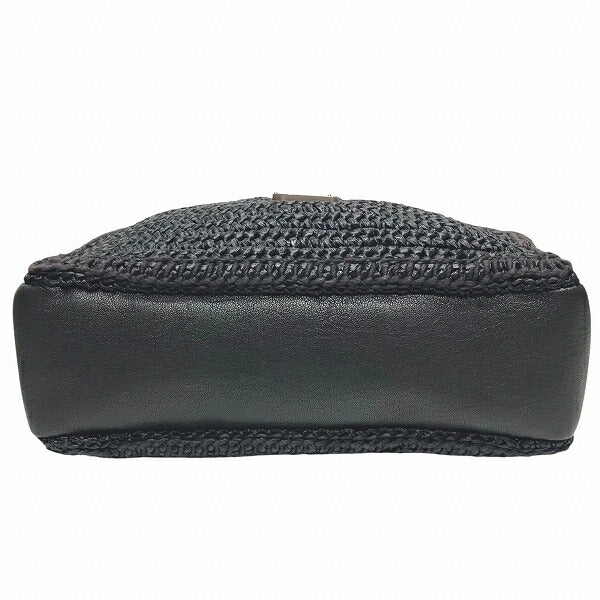YSL Saint Laurent Lou Shoulder Bag Raffia
