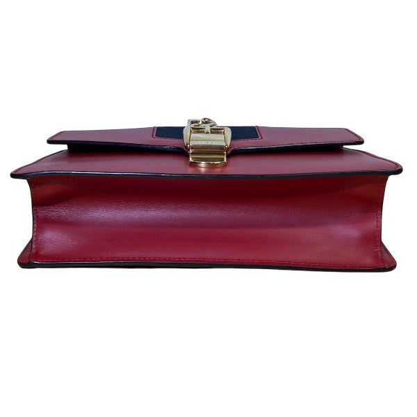 Gucci Sylvie Shoulder Bag Leather Shoulder Bag