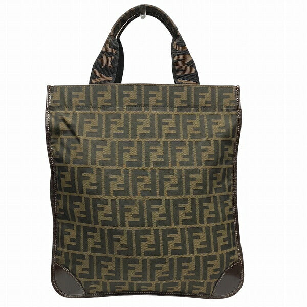 Fendi Zucca Tote Bag Canvas Nylon Tote Bag 2