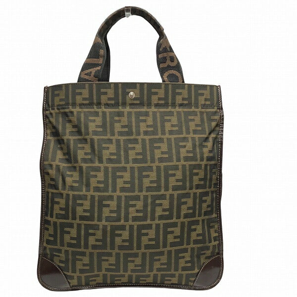 Fendi Zucca Tote Bag Canvas Nylon Tote Bag 2