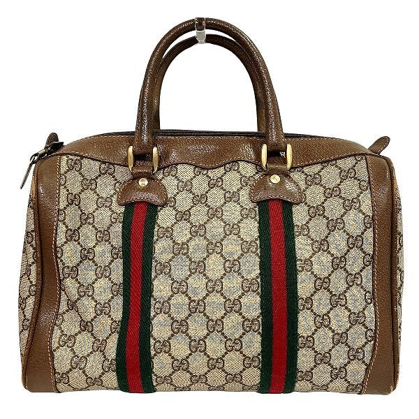 Gucci Pvc Boston Bag Monogram Travel Bag