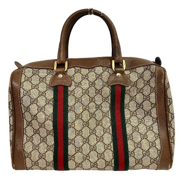 Gucci Pvc Boston Bag Monogram Travel Bag