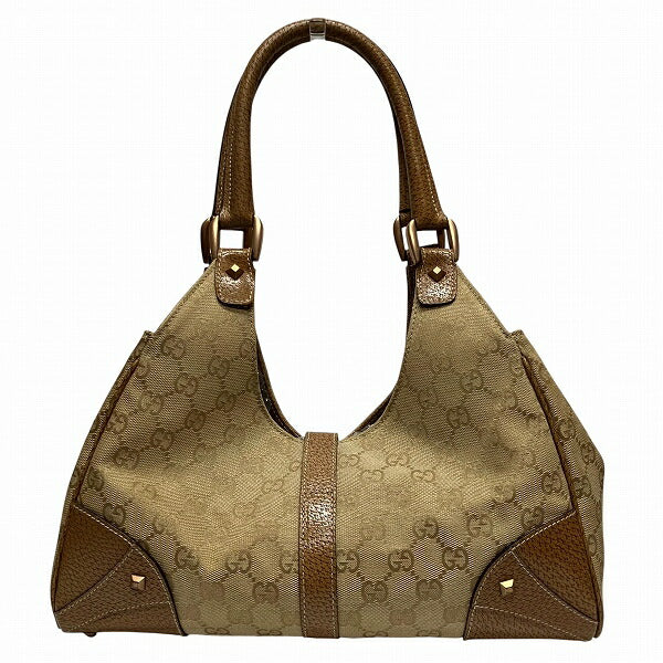 Gucci New Jackie Handbag Canvas Travel Bag
