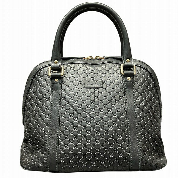 Gucci Margaux Microssima Handbag Leather Travel Bag