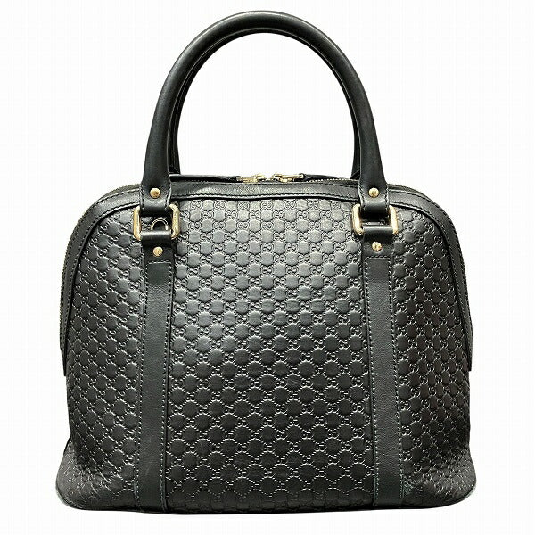 Gucci Margaux Microssima Handbag Leather Travel Bag