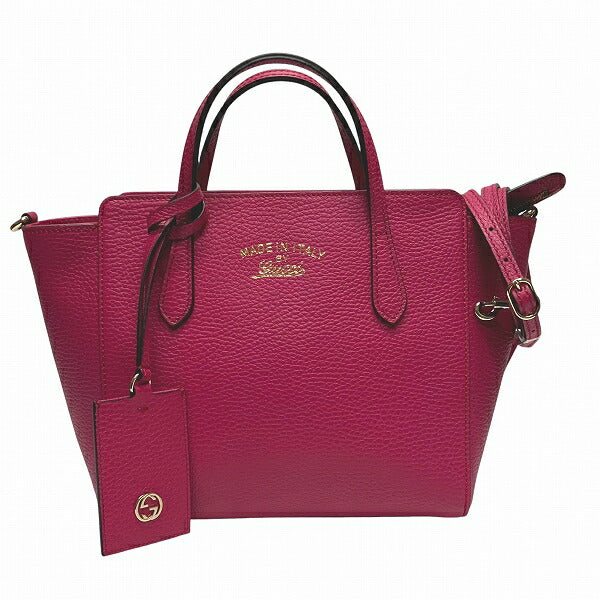 Gucci Swing 2Way Bag Leather Mini Travel Bag
