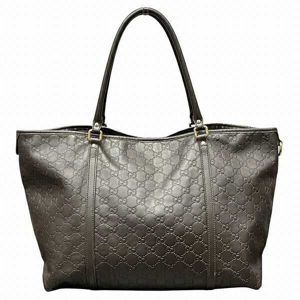 Gucci Signature Tote Bag Leather