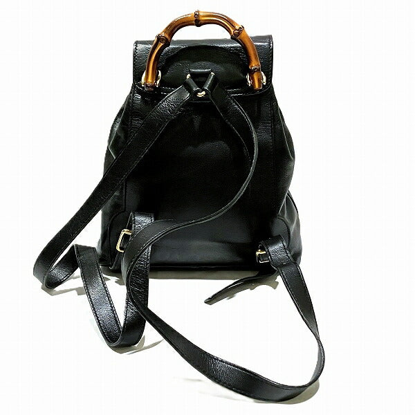 Gucci Bamboo Backpack Leather Backpack 5