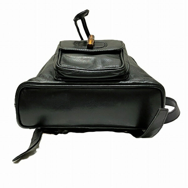 Gucci Bamboo Backpack Leather Backpack 5