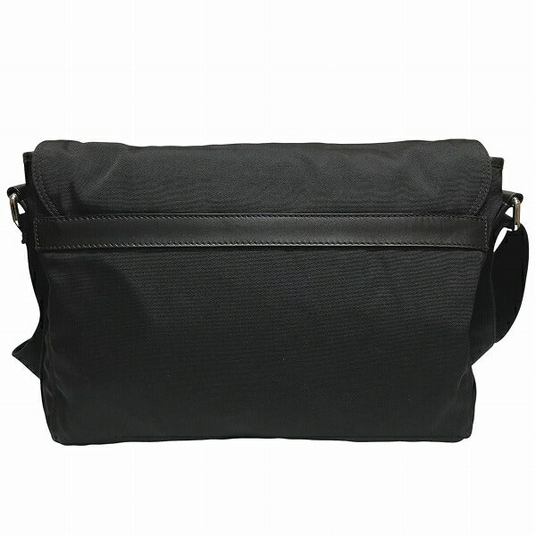 Gucci Sherry Shoulder Bag Leather Canvas