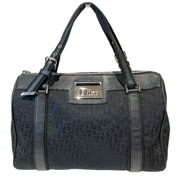 Dior Trotter Street Chic Handbag Leather Canvas Travel Bag