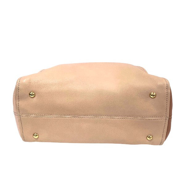 Fendi Chameleon 2Way Bag Leather Travel Bag