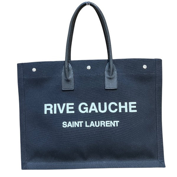 YSL Saint Laurent Rive Gauche Tote Bag Canvas