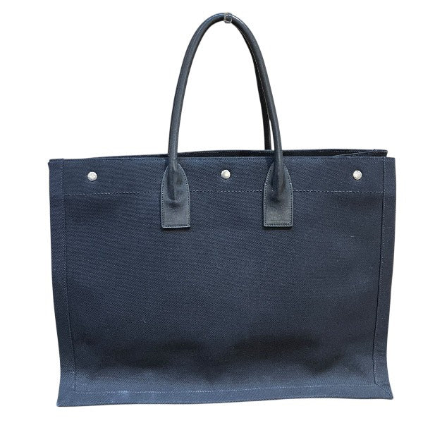 YSL Saint Laurent Rive Gauche Tote Bag Canvas