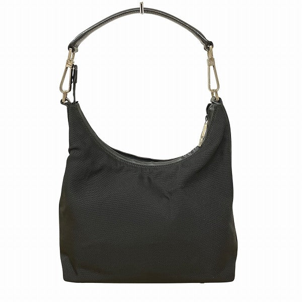 Gucci Shoulder Bag Leather Nylon Bag 2
