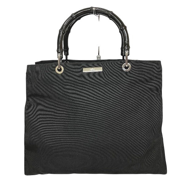 Gucci Bamboo Tote Bag Canvas Nylon