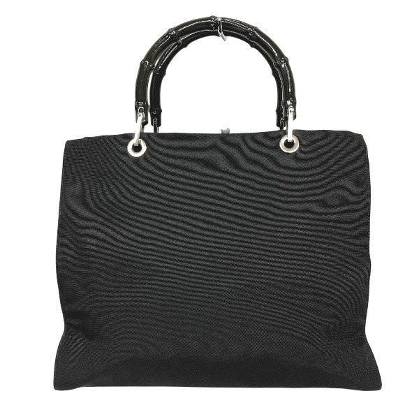 Gucci Bamboo Tote Bag Canvas Nylon