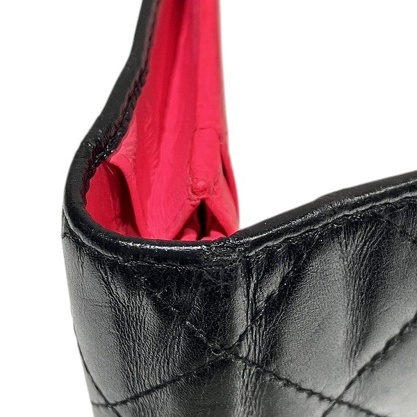 Chanel Cambon Line Leather Long Wallet