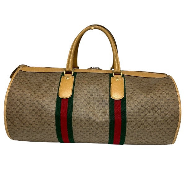 Gucci Pattern Pvc Boston Bag Travel Bag