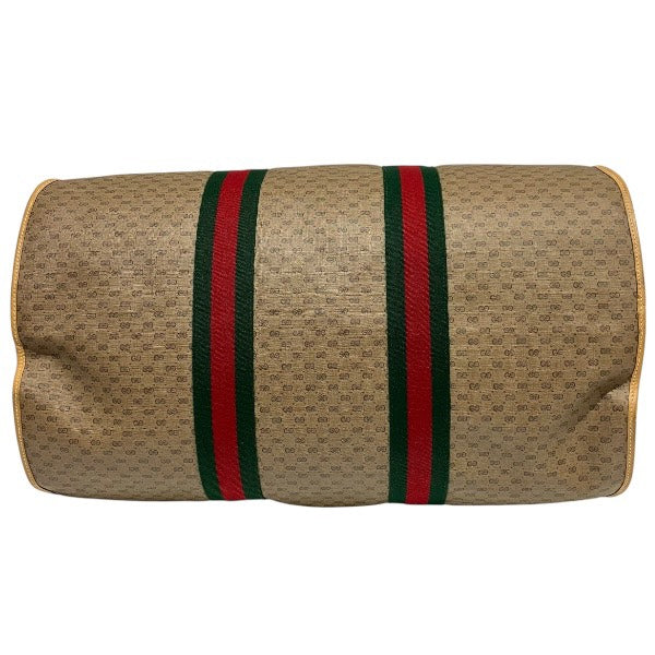 Gucci Pattern Pvc Boston Bag Travel Bag