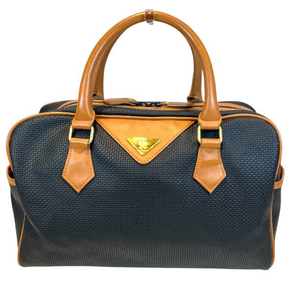 YSL Saint Laurent Yves Cassandra Pvc Boston Bag Leather Travel Bag