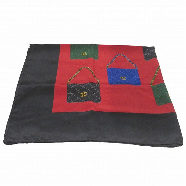 Chanel Matelassé Silk Scarf Bag