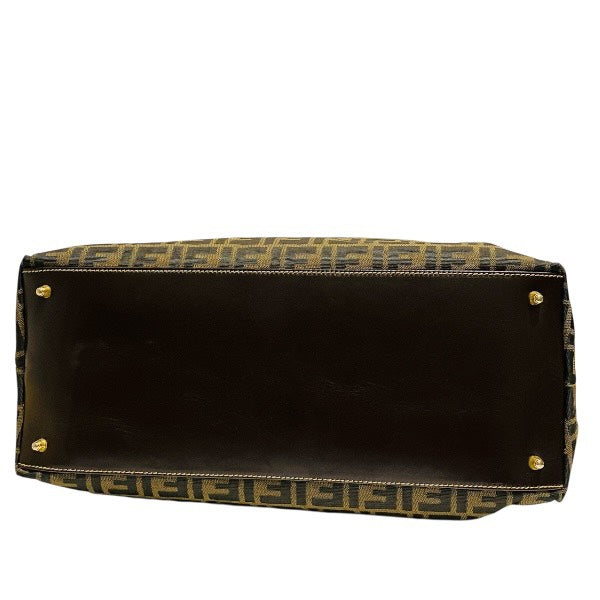 Fendi Zucca 2Way Bag Canvas Travel Bag 2Way Bag 2