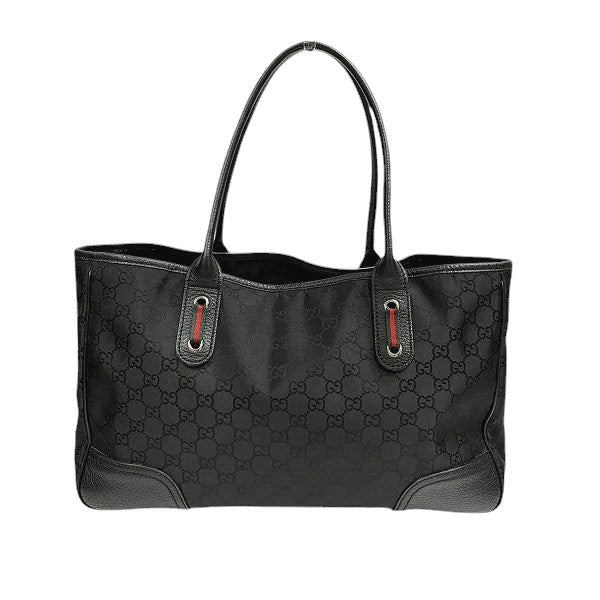 Gucci Sherry Line Tote Bag Canvas Nylon