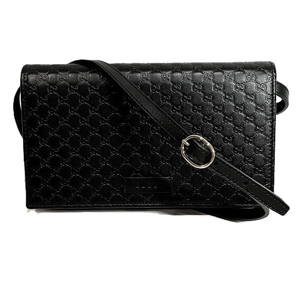 Gucci Microssima Shoulder Bag Leather Bag 3
