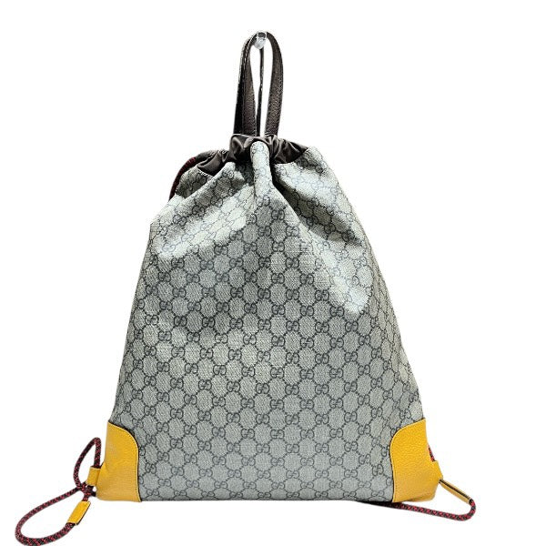 Gucci Supreme Cat Head Pvc Drawstring Backpack Jewelry