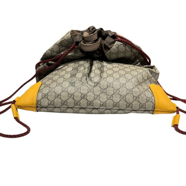 Gucci Supreme Cat Head Pvc Drawstring Backpack Jewelry