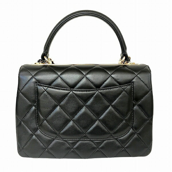 Chanel Top Handle Lambskin 2Way Bag