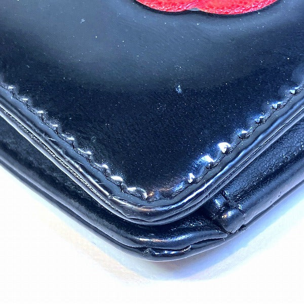Chanel Camellia Enamel Long Wallet
