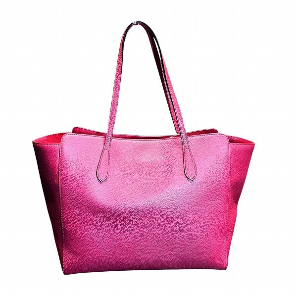 Gucci Swing 2Way Bag Leather Travel Bag Bag 7