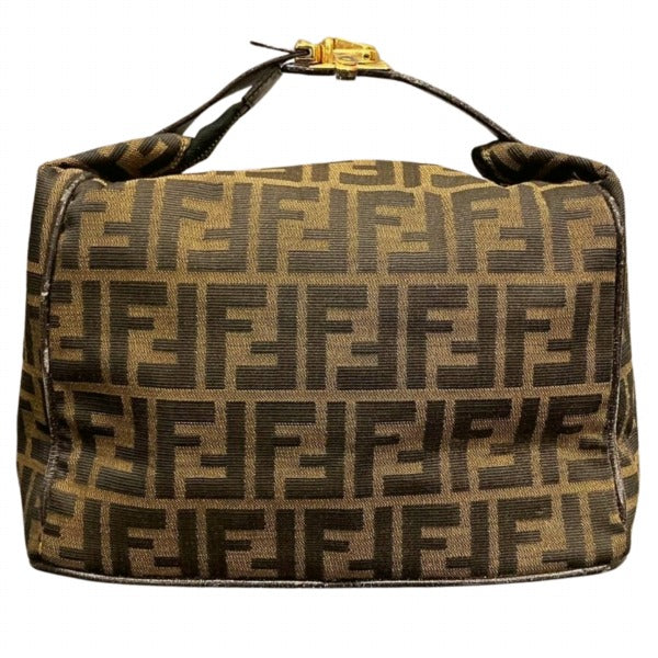 Fendi Zucca Handbag Canvas Travel Bag Canvas Handbag 4