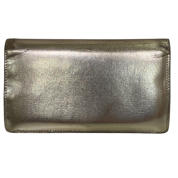 Chanel Coco Mark Leather Long Wallet