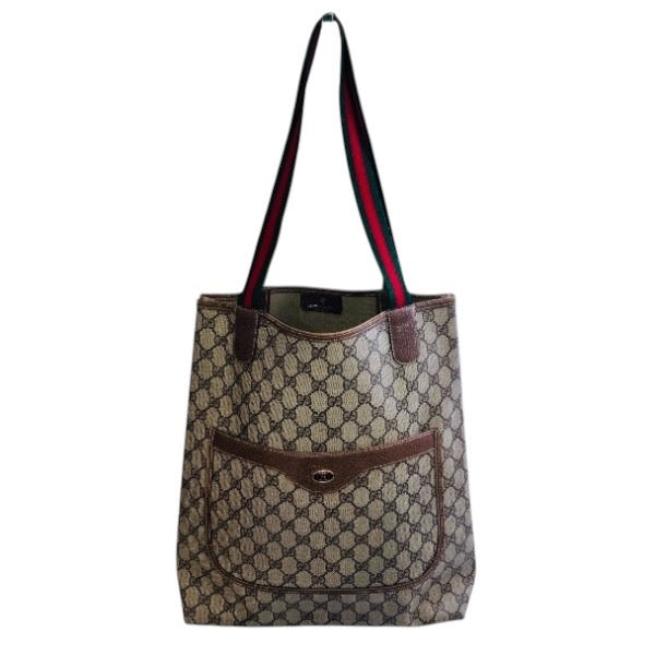 Gucci Sherry Line Pvc Tote Bag