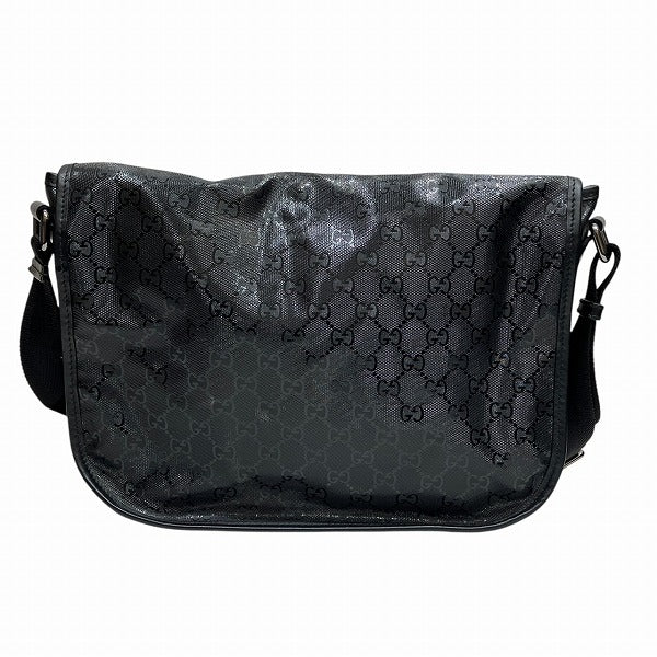 Gucci Imprime Coated Messenger Bag Canvas Travel Bag